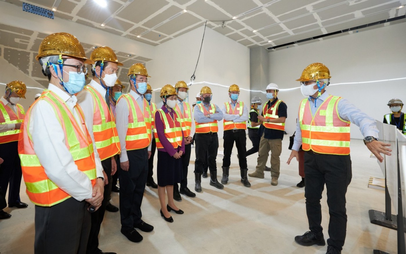 The Hong Kong Palace Museum completed its Building Structure Set to ...